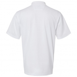 Paragon 100 Saratoga Performance Mini Mesh Polo - White