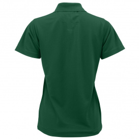 Paragon 104 Women\'s Saratoga Performance Mini Mesh Polo - Hunter Green