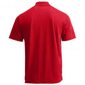 Paragon 108Y Youth Saratoga Performance Mini Mesh Polo - Red