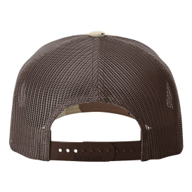 Richardson 112PFP Five Panel Printed Trucker Cap - Desert Camo/Brown