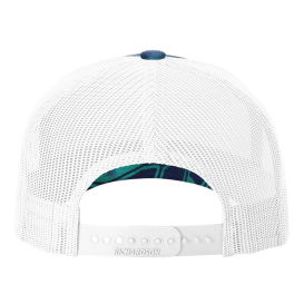 Richardson 112PFP Five Panel Printed Trucker Cap - Kryptek Pontus/White