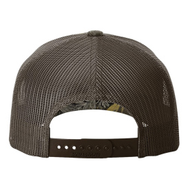 Richardson 112PFP Five Panel Printed Trucker Cap - Realtree Max-1/Brown