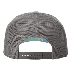 Richardson 112PFP Five Panel Printed Trucker Cap - Saltwater Duck Camo/Charcoal