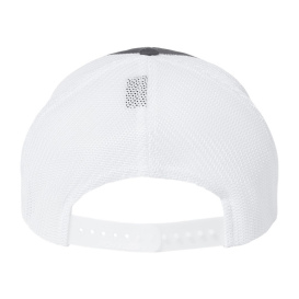 Richardson 112PL 112+ R-Flex Adjustable Trucker Cap - Charcoal/White