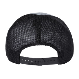 Richardson 112PL 112+ R-Flex Adjustable Trucker Cap - Heather Grey/Black