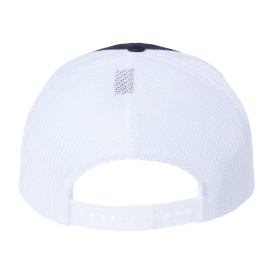 Richardson 112PL 112+ R-Flex Adjustable Trucker Cap - Navy/White