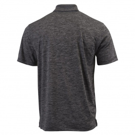 Paragon 130 Dakota Striated Heather Polo - Black Heather