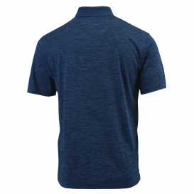 Paragon 130 Dakota Striated Heather Polo - Deep Blue Heather