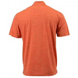 Paragon 130 Dakota Striated Heather Polo - Tangerine Heather