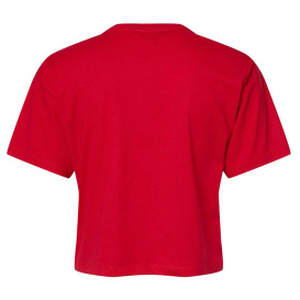 Next Level 1580 Women\'s Ideal Crop T-Shirt - Red
