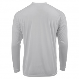 Paragon 218Y Youth Long Islander Performance Long Sleeve T-Shirt - Aluminum