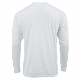 Paragon 218Y Youth Long Islander Performance Long Sleeve T-Shirt - White
