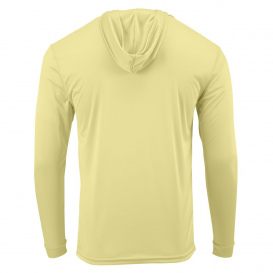 Paragon 220 Bahama Performance Hooded Long Sleeve T-Shirt - Pale Yellow