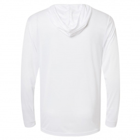 Paragon 220 Bahama Performance Hooded Long Sleeve T-Shirt - White