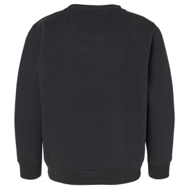 LAT 2225 Youth Elevated Fleece Crewneck Sweatshirt - Black