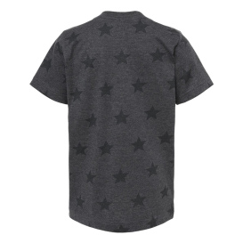 Code Five 2229 Youth Star Print T-Shirt - Smoke Star