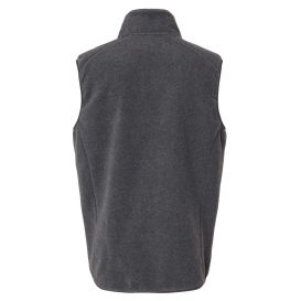 Burnside 3012 Polar Fleece Vest - Heather Charcoal