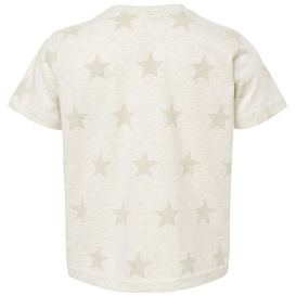 Code Five 3029 Toddler Star Print T-Shirt - Natural Heather Star