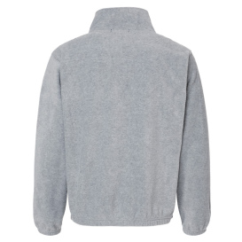 Burnside 3062 Polar Fleece Full-Zip Jacket - Heather Grey