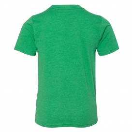 Next Level 3312 Youth CVC Short Sleeve Crew - Kelly Green