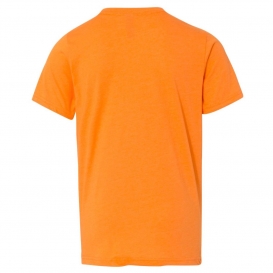 Next Level 3312 Youth CVC Short Sleeve Crew - Orange