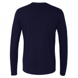 Next Level 3601 Cotton Long Sleeve Crew - Midnight Navy