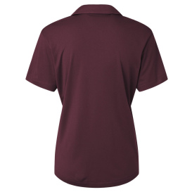 AllPro 41800L Pro-Lock Women\'s Performance Polo - Maroon