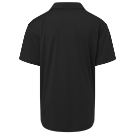 AllPro 41800Y Pro-Lock Youth Performance Polo - Black