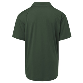 AllPro 41800Y Pro-Lock Youth Performance Polo - Forest Green