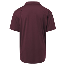 AllPro 41800Y Pro-Lock Youth Performance Polo - Maroon
