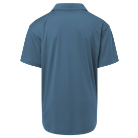 AllPro 41800Y Pro-Lock Youth Performance Polo - Pacific Blue