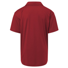 AllPro 41800Y Pro-Lock Youth Performance Polo - Red