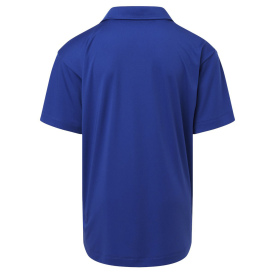 AllPro 41800Y Pro-Lock Youth Performance Polo - Royal