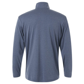 AllPro 41870 Pro-Lock Performance Quarter-Zip Pullover Sweatshirt - Heather Navy