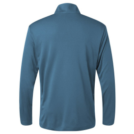 AllPro 41870 Pro-Lock Performance Quarter-Zip Pullover Sweatshirt - Pacific Blue