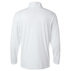 AllPro 41870 Pro-Lock Performance Quarter-Zip Pullover Sweatshirt - White