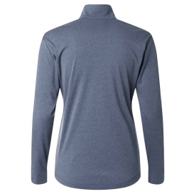 AllPro 41870L Pro-Lock Women\'s Performance Quarter-Zip Pullover Sweatshirt - Heather Navy