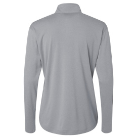 AllPro 41870L Pro-Lock Women\'s Performance Quarter-Zip Pullover Sweatshirt - Heather Steel