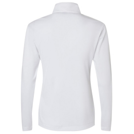 AllPro 41870L Pro-Lock Women\'s Performance Quarter-Zip Pullover Sweatshirt - White