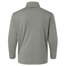 AllPro 41870Y Pro-Lock Youth Performance Quarter-Zip Pullover Sweatshirt - Greystone
