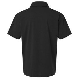 AllPro 41SP0 Pro-Flex Sorona Stretch Polo - Black