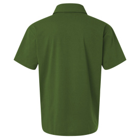 AllPro 41SP0 Pro-Flex Sorona Stretch Polo - Olive Green
