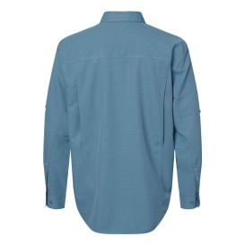 DRI DUCK 4441 Crossroad Woven Shirt - Slate Blue