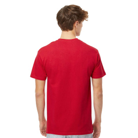 M&O 4800 Gold Soft Touch T-Shirt - Deep Red