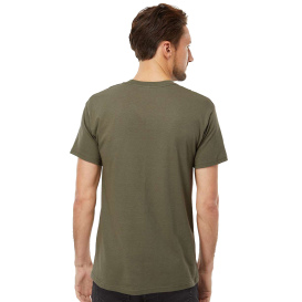 M&O 4800 Gold Soft Touch T-Shirt - Military Green