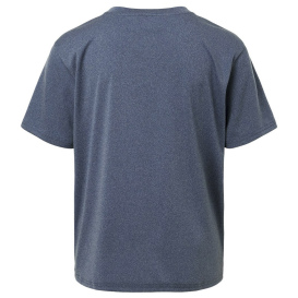 AllPro 48000Y Pro-Lock Youth Performance T-Shirt - Heather Navy