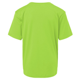 AllPro 48000Y Pro-Lock Youth Performance T-Shirt - Lime