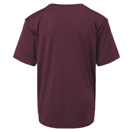 AllPro 48000Y Pro-Lock Youth Performance T-Shirt - Maroon
