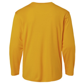 AllPro 48400Y Pro-Lock Youth Performance Long Sleeve T-Shirt - Gold