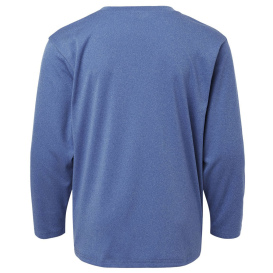 AllPro 48400Y Pro-Lock Youth Performance Long Sleeve T-Shirt - Heather Royal